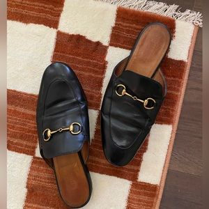 Gucci Princetown Leather Slipper Mule